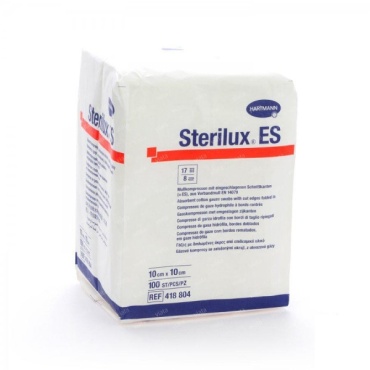 STERILUX 10 x 10 cm (100 pièces)