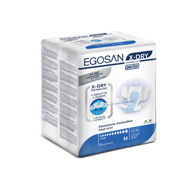 EGOSAN X-Dry Slip EXTRA LARGE (doos 6 x 8 stuks)