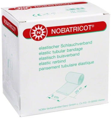 NOBATRICOT elastisch buisverband 8 cm x 20 m