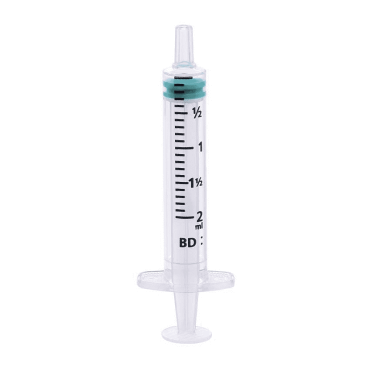 BD Emerald Seringue 2ml (100 pièces)