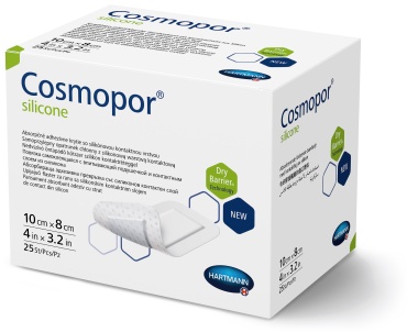 COSMOPOR Silicone 10 x 8 cm (25 pièces)