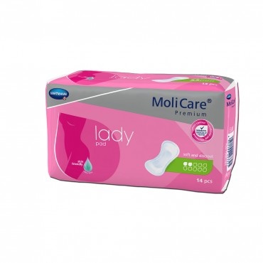 MOLICARE Lady Pads 2 drops (boîte 18 x 14 pièces)