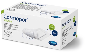 Cosmopor Silicone 7,2 x 5 cm (50 pièces)