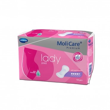 MOLICARE Lady Pads 4,5 drops (boîte 12 x 14 pièces)