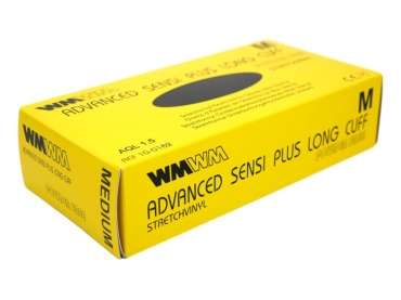 WM Advanced sensi plus LONG CUFF MEDIUM (100 pièces)